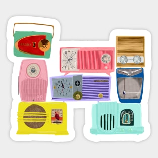 Vintage Radios Sticker